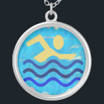 Simma mästare silverpläterat halsband<br><div class="desc">Simma BOWLINGEN för BILJARD BOCCE för BASKET för BASEBALL för mästareBÅGSKYTTEBADMINTON som BOXAS SYRSA avståndsmätare CROQUET som CYKLAR PILAR som FÄKTAR SPRING för RUGBY för RACQUETBALLEN för POLOEN för LACROSSE för JAI ALAI för avståndsmätaren för HOCKEY för HANDBOLL för FISKEFOTBOLLGOLF som SKATEBOARDING ÅKA SKRIDSKOR SOFTBALL för SKIDÅKNING avståndsmätareFOTBOLL, PLATTA TILL...</div>