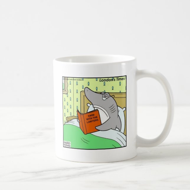 Simma med advokaterna Roliga T-shirts presenter &  Kaffemugg (Höger)