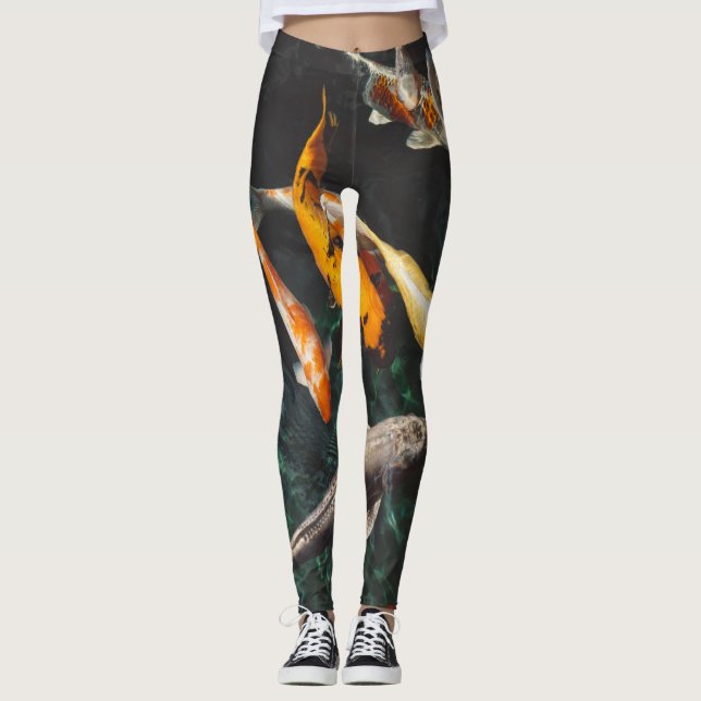 simma med koi leggings (Framsida)