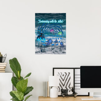 Simma Med Maneterna Poster