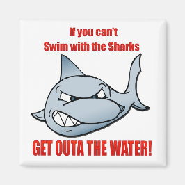 Simma med Sharks Magnet