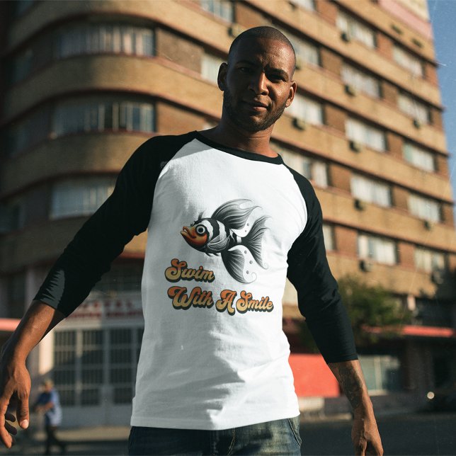 Simma med sjömil t shirt (Skapare uppladdad)