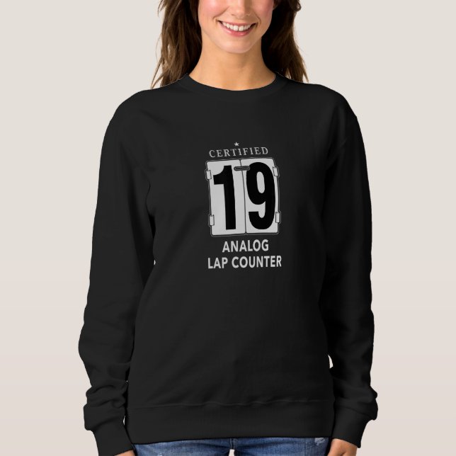 Simma Möteshändelse Avstånd Freestyle Lap Counter  T Shirt (Framsida)