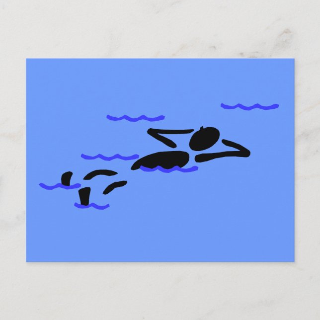 SIMMA OCH RELAX VYKORT (Framsida)