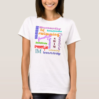 Simma överallt T-tröja Tee Shirt
