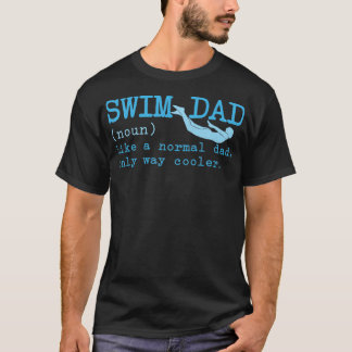 Simma Pappa Definition Funny Manar Swimming Sports T Shirt