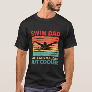 Simma Pappa Som En Normal Pappa Men Simma Pappa De T Shirt