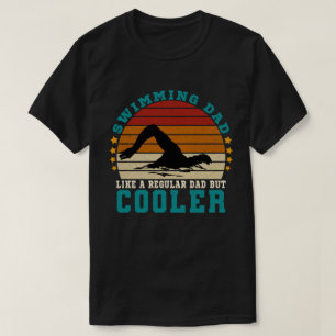 Simma Pappa som ett vanligt Pappa men kylare T-Shi T Shirt
