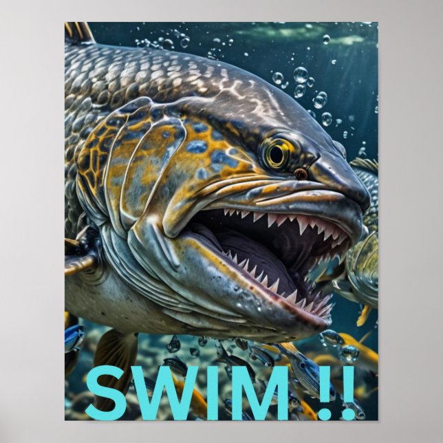 Simma !! poster (Framsidan)