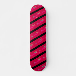 simma rosa sjöjungfruar skateboard bräda 20,5 cm