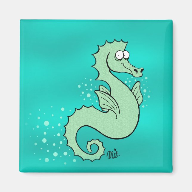 SIMMA! Sea Horse Magnet (Framsidan)