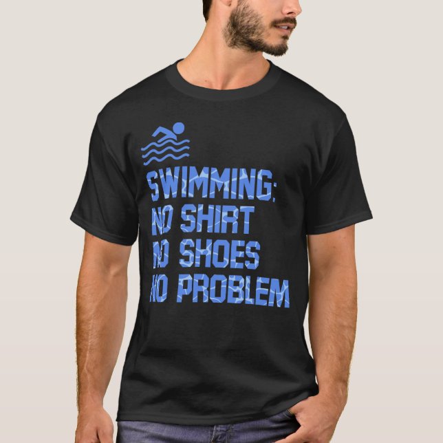 Simma Simma-teamets portar för offert T Shirt (Framsida)