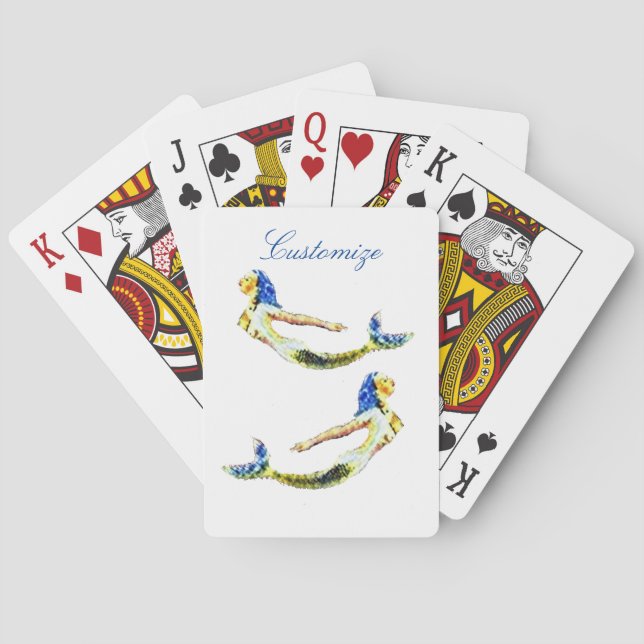 Simma Sjöjungfru Thunder_Cove Casinokort (Baksidan)