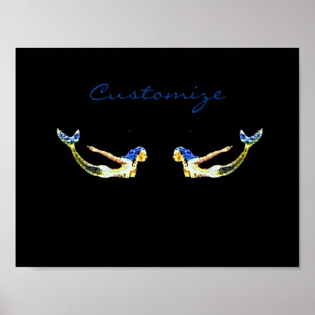 Simma Sjöjungfru Thunder_Cove Poster (Framsidan)