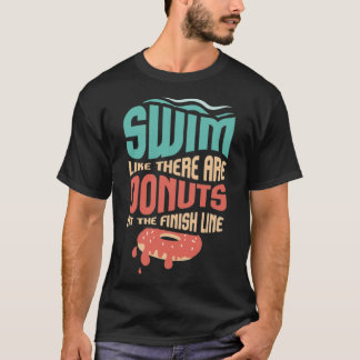 Simma som om de är donuts vid Avslutat tårta T Shirt