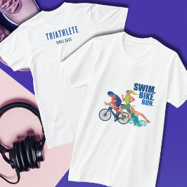 Simma springa | Triatlete sedan 20XX T Shirt