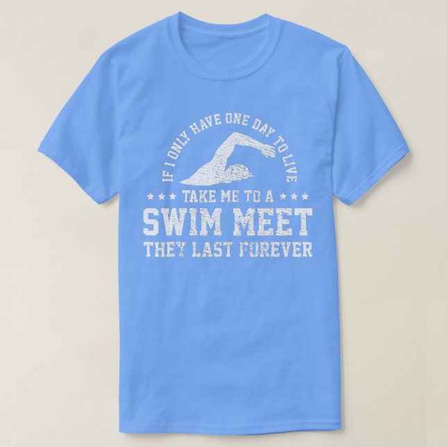 Simma Swimming Swimmer T Shirt (Design framsida)
