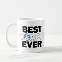Simma Team Coach Best Coach Swiming & Diving Kaffemugg