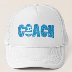 Simma Team Coach Swimming och Diving Bassäng Vatte Keps