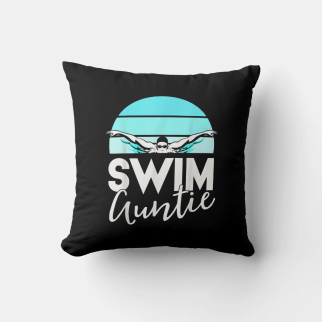 Simma Team Moster Auntie Nephew Swimming Swimmer G Kudde (Framsida)
