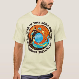 Simma tidvattenfloden Philosophical T Shirt