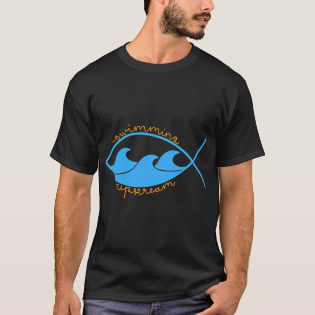 Simma Uppströms T Shirt (Framsida)
