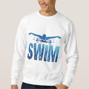 Simma - Vintage Swimmer Lång Ärmad Tröja