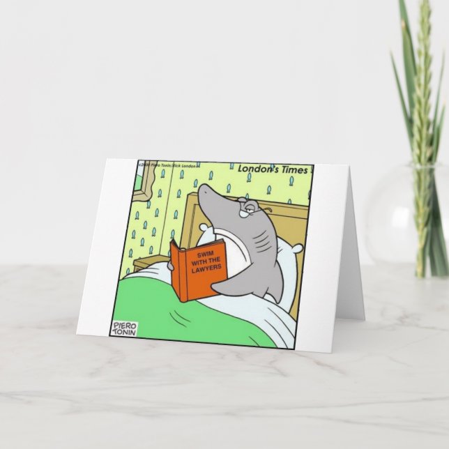 Simma W/Lawyers Funny Tees Gifts & Collectibles Kort (Framsida)