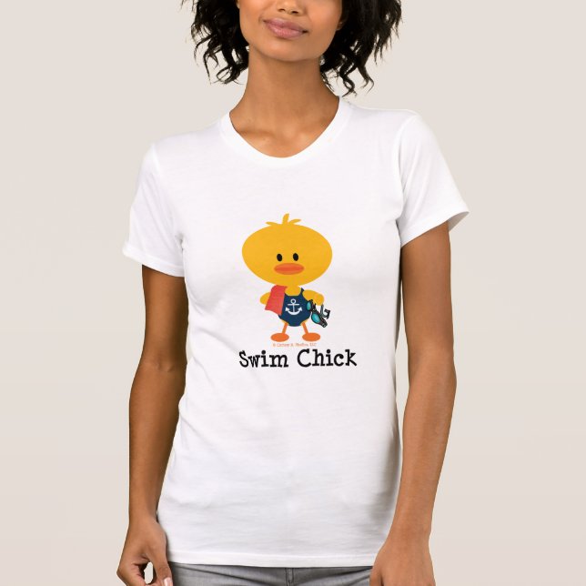 Simmachicksimmare T Shirt (Framsida)
