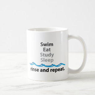 Simman äter, studien, sköljer sömn… och repet kaffemugg