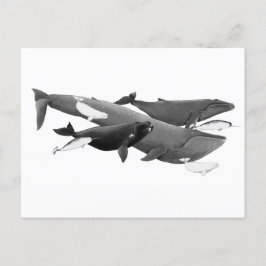 Simman av konsthandling vykort