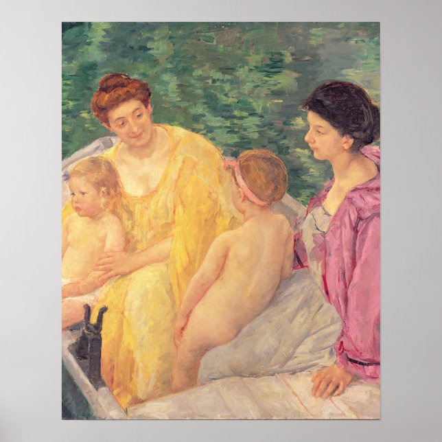 Simman eller Två Mor och deras barn på en Poster (Framsidan)