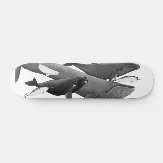 Simman valar som visar konsthälsa mini skateboard bräda 18,5 cm (Horz)
