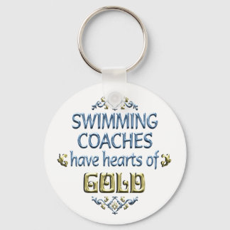 Simmande coach-utvärdering nyckelring