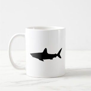 Simmande haj kaffemugg