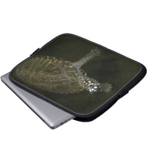 Simmande Sköldpadda Laptop Sleeve