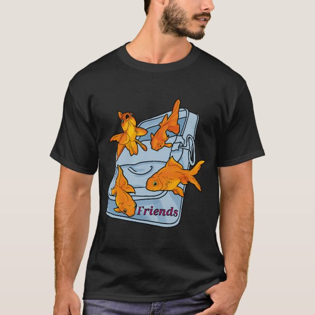 Simmande söt marulk t shirt (Framsida)