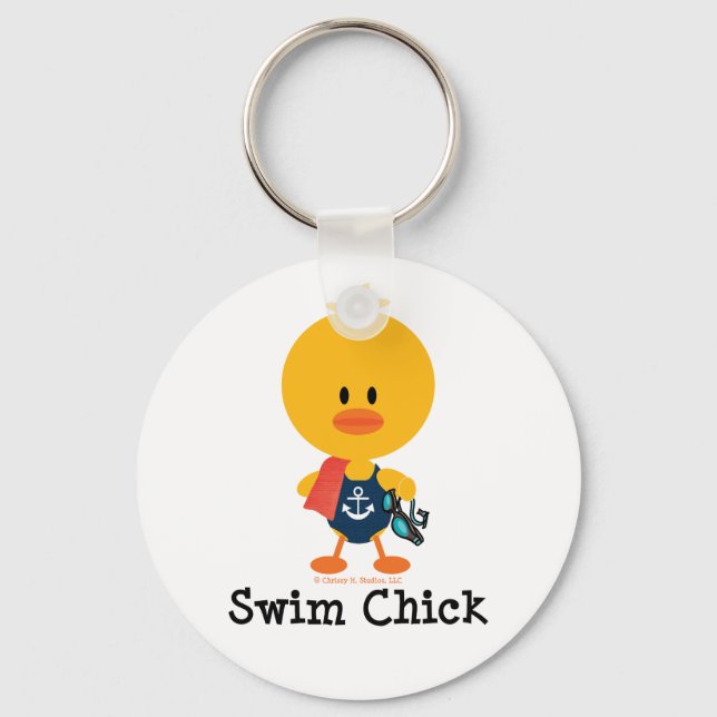 Simmans Chick Nyckelring (Framsida)