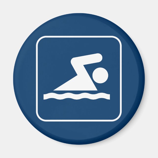Simmans symbolmagnet magnet (Framsidan)