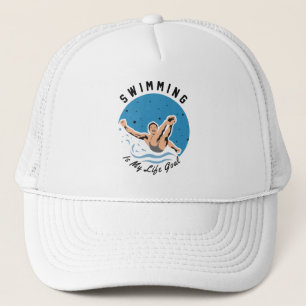 simmare - Swimming är mitt livsmål Keps