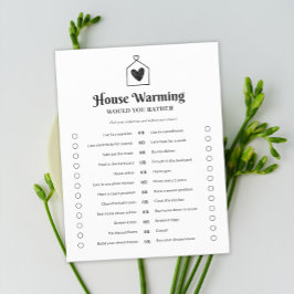 Simme Heart House Warming Party Game