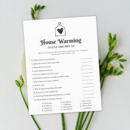 Simme Heart House Warming Party Game