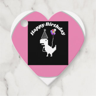 Simmi mode krokodile söt, färglös ballong gåvor etiketter