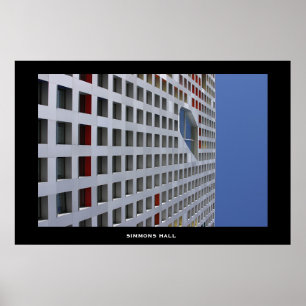 Simmons Hall, MIT-universitetsområde Poster