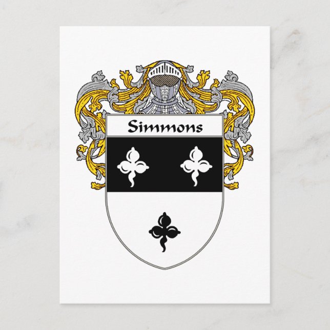 Simmons Jackar av Arm (Mantled) Vykort (Framsida)