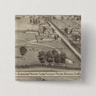 Simmon's Prairie Farm, Kenosha Vatten Cure Knapp