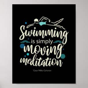 Simning är helt enkelt flytta medling poster