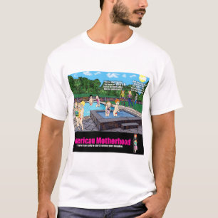 Simning-Bassäng-Censurerat T Shirt