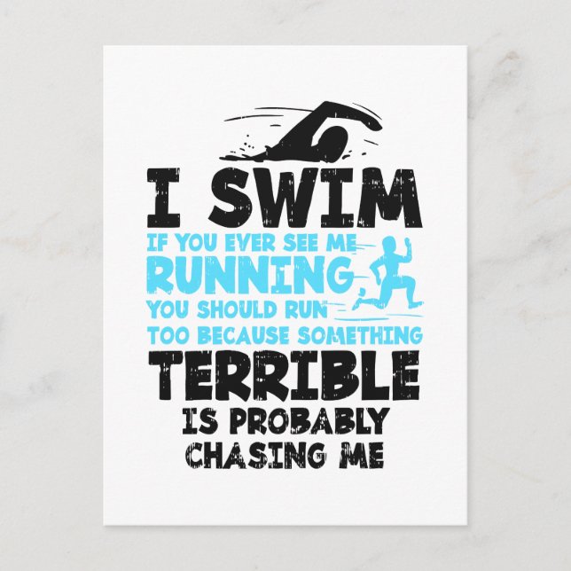 Simning - I Simma Vykort (Framsida)