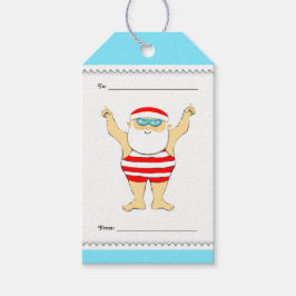 Simning jul presentetikett